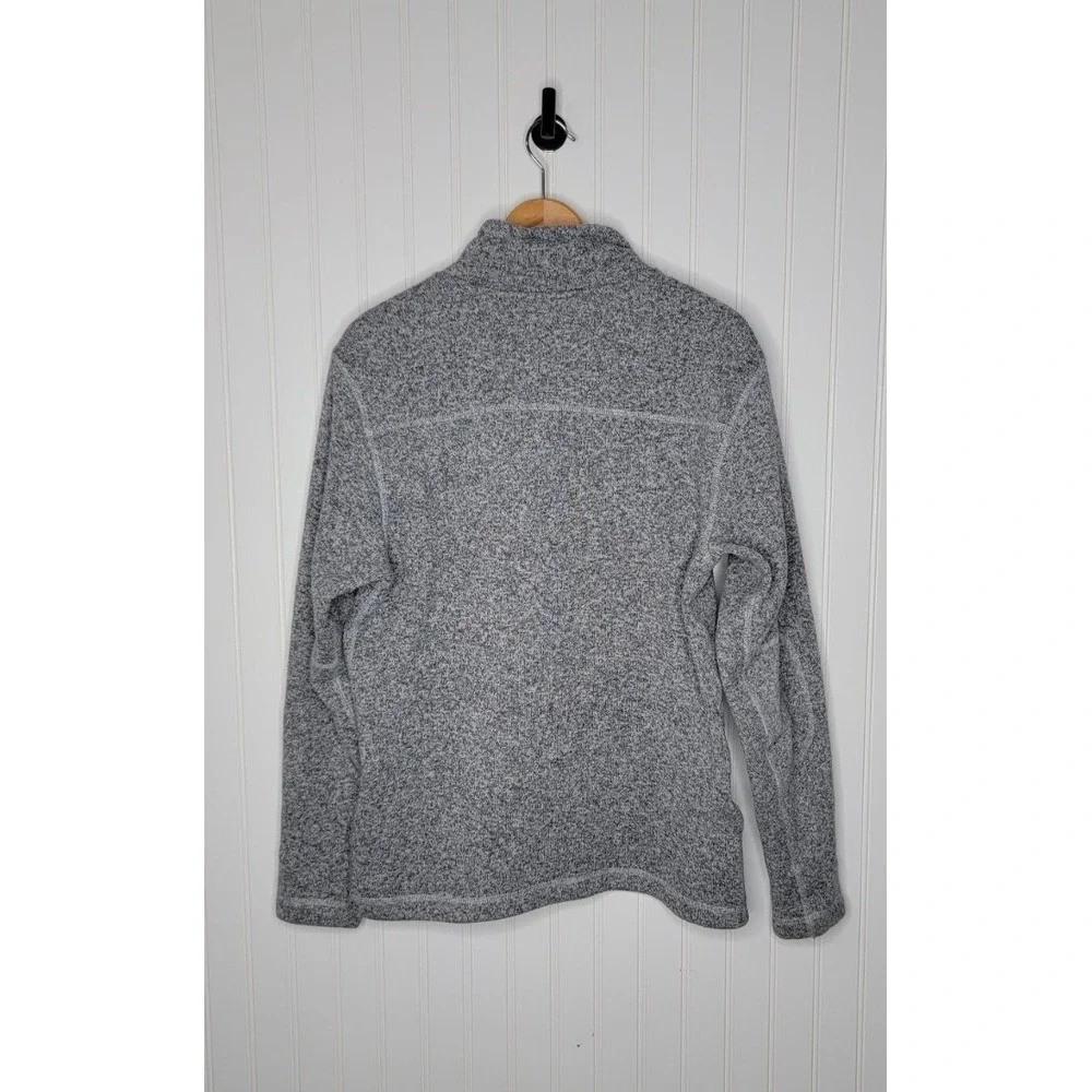 The North Face Men's Size Medium Full Zip Fleece Jacket Gray